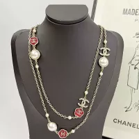 Cheap Chanel Necklaces For Women #1373609 Replica Wholesale [$52.00 USD] [ITEM#1373609] on Replica Chanel Necklaces