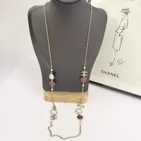 Cheap Chanel Necklaces For Women #1373609 Replica Wholesale [$52.00 USD] [ITEM#1373609] on Replica Chanel Necklaces