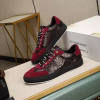 Cheap Philipp Plein PP Casual Shoes For Men #1373635 Replica Wholesale [$80.00 USD] [ITEM#1373635] on Replica Philipp Plein PP Casual Shoes