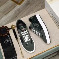 Cheap Philipp Plein PP Casual Shoes For Men #1373637 Replica Wholesale [$80.00 USD] [ITEM#1373637] on Replica Philipp Plein PP Casual Shoes