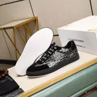 Cheap Philipp Plein PP Casual Shoes For Men #1373639 Replica Wholesale [$80.00 USD] [ITEM#1373639] on Replica Philipp Plein PP Casual Shoes