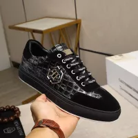 Cheap Philipp Plein PP Casual Shoes For Men #1373639 Replica Wholesale [$80.00 USD] [ITEM#1373639] on Replica Philipp Plein PP Casual Shoes