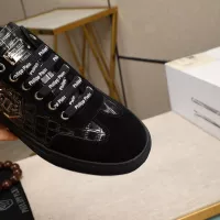 Cheap Philipp Plein PP Casual Shoes For Men #1373639 Replica Wholesale [$80.00 USD] [ITEM#1373639] on Replica Philipp Plein PP Casual Shoes