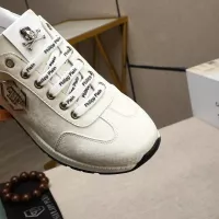 Cheap Philipp Plein PP Casual Shoes For Men #1373641 Replica Wholesale [$80.00 USD] [ITEM#1373641] on Replica Philipp Plein PP Casual Shoes
