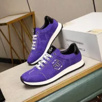Cheap Philipp Plein PP Casual Shoes For Men #1373643 Replica Wholesale [$80.00 USD] [ITEM#1373643] on Replica Philipp Plein PP Casual Shoes