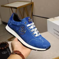 Cheap Philipp Plein PP Casual Shoes For Men #1373644 Replica Wholesale [$80.00 USD] [ITEM#1373644] on Replica Philipp Plein PP Casual Shoes