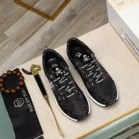 Cheap Philipp Plein PP Casual Shoes For Men #1373645 Replica Wholesale [$80.00 USD] [ITEM#1373645] on Replica Philipp Plein PP Casual Shoes