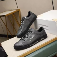 Cheap Philipp Plein PP Casual Shoes For Men #1373649 Replica Wholesale [$80.00 USD] [ITEM#1373649] on Replica Philipp Plein PP Casual Shoes