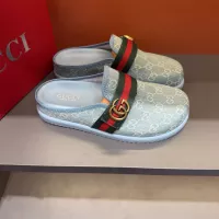Cheap Gucci Slippers For Men #1373650 Replica Wholesale [$64.00 USD] [ITEM#1373650] on Replica Gucci Slippers
