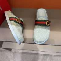 Cheap Gucci Slippers For Men #1373650 Replica Wholesale [$64.00 USD] [ITEM#1373650] on Replica Gucci Slippers