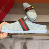 Cheap Gucci Slippers For Men #1373650 Replica Wholesale [$64.00 USD] [ITEM#1373650] on Replica Gucci Slippers