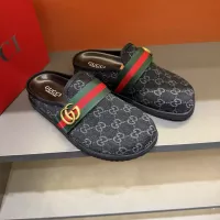 Cheap Gucci Slippers For Men #1373651 Replica Wholesale [$64.00 USD] [ITEM#1373651] on Replica Gucci Slippers