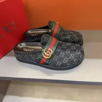 Cheap Gucci Slippers For Men #1373651 Replica Wholesale [$64.00 USD] [ITEM#1373651] on Replica Gucci Slippers
