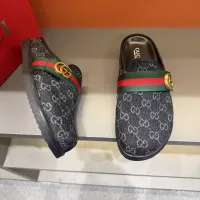Cheap Gucci Slippers For Men #1373651 Replica Wholesale [$64.00 USD] [ITEM#1373651] on Replica Gucci Slippers