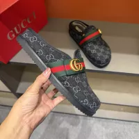 Cheap Gucci Slippers For Men #1373651 Replica Wholesale [$64.00 USD] [ITEM#1373651] on Replica Gucci Slippers