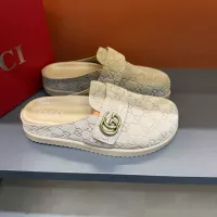 Cheap Gucci Slippers For Men #1373654 Replica Wholesale [$72.00 USD] [ITEM#1373654] on Replica Gucci Slippers