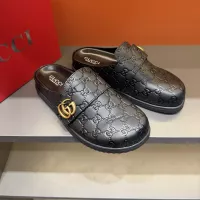 Cheap Gucci Slippers For Men #1373655 Replica Wholesale [$72.00 USD] [ITEM#1373655] on Replica Gucci Slippers