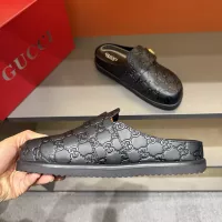 Cheap Gucci Slippers For Men #1373655 Replica Wholesale [$72.00 USD] [ITEM#1373655] on Replica Gucci Slippers