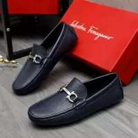 Cheap Salvatore Ferragamo Leather Shoes For Men #1373657 Replica Wholesale [$82.00 USD] [ITEM#1373657] on Replica Salvatore Ferragamo Leather Shoes