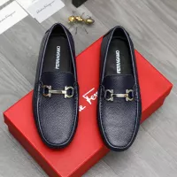 Cheap Salvatore Ferragamo Leather Shoes For Men #1373657 Replica Wholesale [$82.00 USD] [ITEM#1373657] on Replica Salvatore Ferragamo Leather Shoes