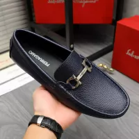 Cheap Salvatore Ferragamo Leather Shoes For Men #1373657 Replica Wholesale [$82.00 USD] [ITEM#1373657] on Replica Salvatore Ferragamo Leather Shoes