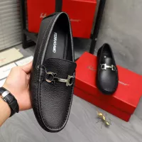 Cheap Salvatore Ferragamo Leather Shoes For Men #1373659 Replica Wholesale [$82.00 USD] [ITEM#1373659] on Replica Salvatore Ferragamo Leather Shoes