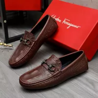 Cheap Salvatore Ferragamo Leather Shoes For Men #1373660 Replica Wholesale [$82.00 USD] [ITEM#1373660] on Replica Salvatore Ferragamo Leather Shoes