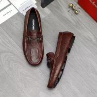 Cheap Salvatore Ferragamo Leather Shoes For Men #1373660 Replica Wholesale [$82.00 USD] [ITEM#1373660] on Replica Salvatore Ferragamo Leather Shoes