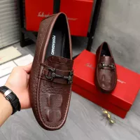 Cheap Salvatore Ferragamo Leather Shoes For Men #1373660 Replica Wholesale [$82.00 USD] [ITEM#1373660] on Replica Salvatore Ferragamo Leather Shoes
