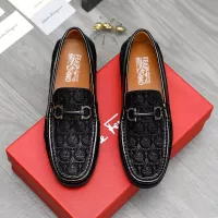 Cheap Salvatore Ferragamo Leather Shoes For Men #1373662 Replica Wholesale [$80.00 USD] [ITEM#1373662] on Replica Salvatore Ferragamo Leather Shoes