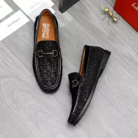 Cheap Salvatore Ferragamo Leather Shoes For Men #1373662 Replica Wholesale [$80.00 USD] [ITEM#1373662] on Replica Salvatore Ferragamo Leather Shoes