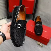 Cheap Salvatore Ferragamo Leather Shoes For Men #1373662 Replica Wholesale [$80.00 USD] [ITEM#1373662] on Replica Salvatore Ferragamo Leather Shoes