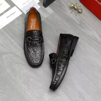 Cheap Salvatore Ferragamo Leather Shoes For Men #1373663 Replica Wholesale [$80.00 USD] [ITEM#1373663] on Replica Salvatore Ferragamo Leather Shoes