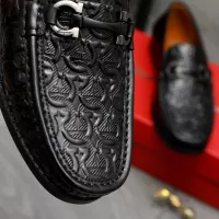 Cheap Salvatore Ferragamo Leather Shoes For Men #1373663 Replica Wholesale [$80.00 USD] [ITEM#1373663] on Replica Salvatore Ferragamo Leather Shoes