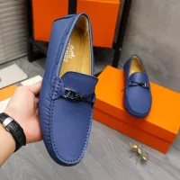 Cheap Hermes Leather Shoes For Men #1373669 Replica Wholesale [$82.00 USD] [ITEM#1373669] on Replica Hermes Leather Shoes