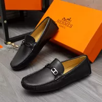 Cheap Hermes Leather Shoes For Men #1373670 Replica Wholesale [$82.00 USD] [ITEM#1373670] on Replica Hermes Leather Shoes