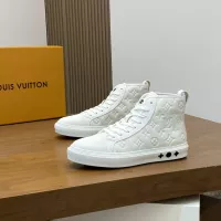 Cheap Louis Vuitton High Tops Shoes For Men #1373687 Replica Wholesale [$140.00 USD] [ITEM#1373687] on Replica Louis Vuitton High Tops Shoes