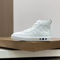 Cheap Louis Vuitton High Tops Shoes For Men #1373687 Replica Wholesale [$140.00 USD] [ITEM#1373687] on Replica Louis Vuitton High Tops Shoes