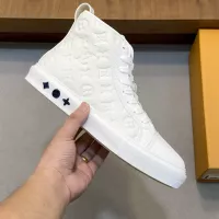 Cheap Louis Vuitton High Tops Shoes For Men #1373687 Replica Wholesale [$140.00 USD] [ITEM#1373687] on Replica Louis Vuitton High Tops Shoes