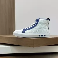 Cheap Louis Vuitton High Tops Shoes For Men #1373689 Replica Wholesale [$140.00 USD] [ITEM#1373689] on Replica Louis Vuitton High Tops Shoes