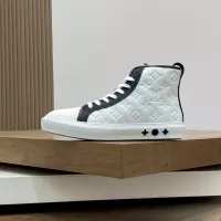 Cheap Louis Vuitton High Tops Shoes For Men #1373690 Replica Wholesale [$140.00 USD] [ITEM#1373690] on Replica Louis Vuitton High Tops Shoes