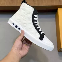 Cheap Louis Vuitton High Tops Shoes For Men #1373690 Replica Wholesale [$140.00 USD] [ITEM#1373690] on Replica Louis Vuitton High Tops Shoes