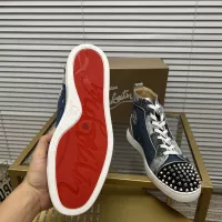 Cheap Christian Louboutin High Top Shoes For Women #1373703 Replica Wholesale [$98.00 USD] [ITEM#1373703] on Replica Christian Louboutin High Top Shoes