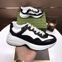 Cheap Gucci Casual Shoes For Men #1373704 Replica Wholesale [$98.00 USD] [ITEM#1373704] on Replica Gucci Casual Shoes