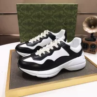 Cheap Gucci Casual Shoes For Men #1373704 Replica Wholesale [$98.00 USD] [ITEM#1373704] on Replica Gucci Casual Shoes