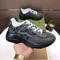Cheap Gucci Casual Shoes For Men #1373714 Replica Wholesale [$100.00 USD] [ITEM#1373714] on Replica Gucci Casual Shoes