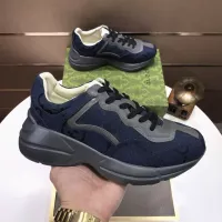 Cheap Gucci Casual Shoes For Men #1373716 Replica Wholesale [$100.00 USD] [ITEM#1373716] on Replica Gucci Casual Shoes