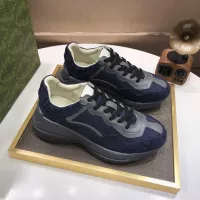 Cheap Gucci Casual Shoes For Men #1373716 Replica Wholesale [$100.00 USD] [ITEM#1373716] on Replica Gucci Casual Shoes