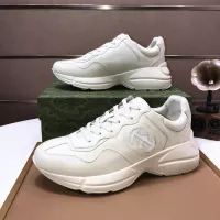 Cheap Gucci Casual Shoes For Men #1373720 Replica Wholesale [$102.00 USD] [ITEM#1373720] on Replica Gucci Casual Shoes