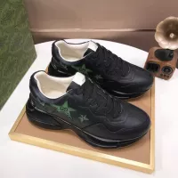 Cheap Gucci Casual Shoes For Men #1373728 Replica Wholesale [$102.00 USD] [ITEM#1373728] on Replica Gucci Casual Shoes